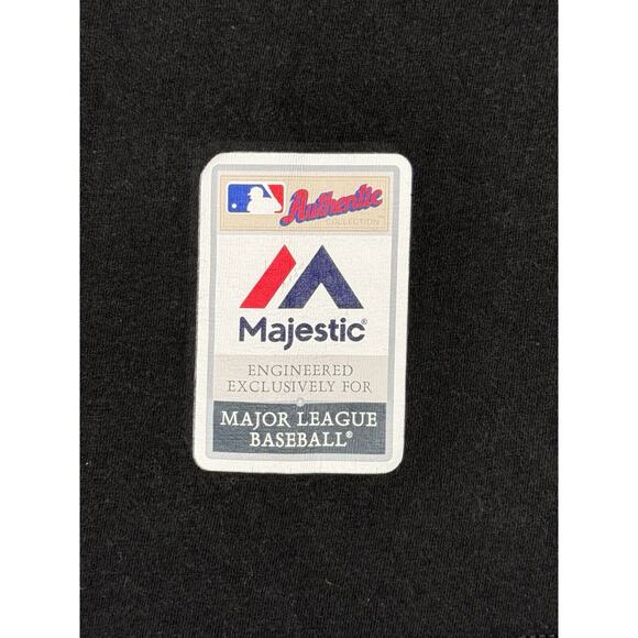 Pittsburgh Pirates Shirt‎ Mens Medium Majestic T-Shirt Triple Peak Sportswear - Picture 6 of 8